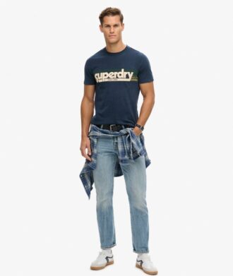 Terrain Striped Logo T-Shirt
