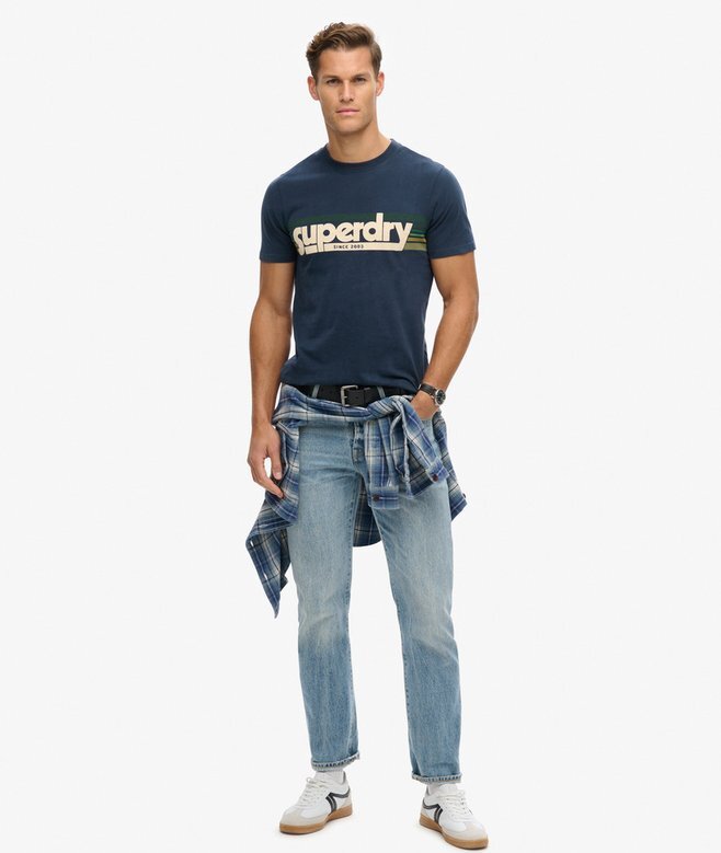 Terrain Striped Logo T-Shirt Terrain Striped Logo T-Shirt