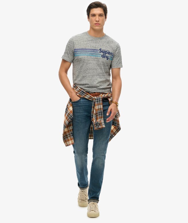 Terrain Striped Logo T-Shirt Terrain Striped Logo T-Shirt