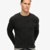 Textured Crew Knitted Jumper