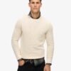 Textured Crew Knitted Jumper Textured Crew Knitted Jumper