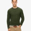 Textured Crew Knitted Jumper Textured Crew Knitted Jumper