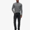 Textured Crew Knitted Jumper Textured Crew Knitted Jumper