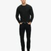Textured Crew Knitted Jumper
