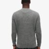 Textured Crew Knitted Jumper Textured Crew Knitted Jumper