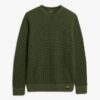 Textured Crew Knitted Jumper Textured Crew Knitted Jumper