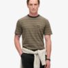 Textured Stripe Pocket T-Shirt