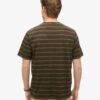 Textured Stripe Pocket T-Shirt