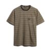 Textured Stripe Pocket T-Shirt