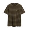 Textured Stripe Pocket T-Shirt