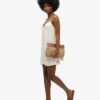 Textured Woven Cami Mini Dress