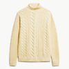 The Merchant Store – Cable Roll Neck Jumper The Merchant Store – Cable Roll Neck Jumper