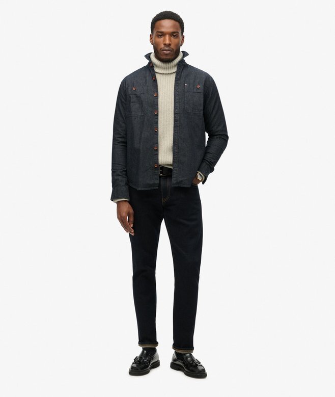The Merchant Store – Denim Overshirt The Merchant Store – Denim Overshirt