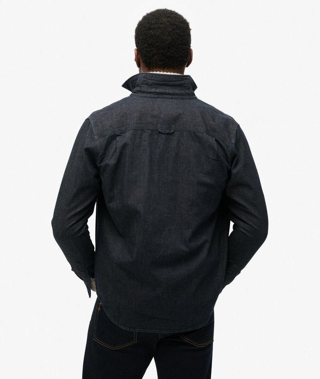 The Merchant Store – Denim Overshirt The Merchant Store – Denim Overshirt