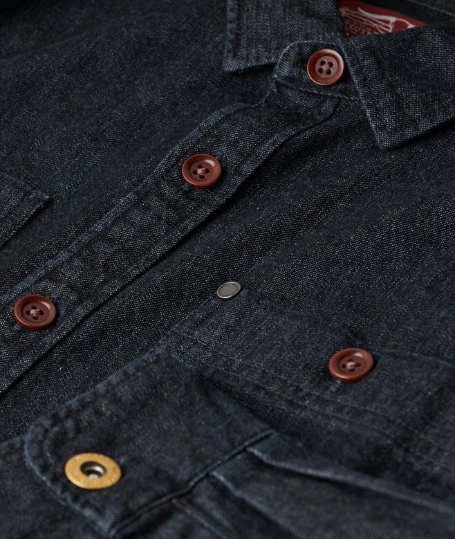 The Merchant Store – Denim Overshirt The Merchant Store – Denim Overshirt