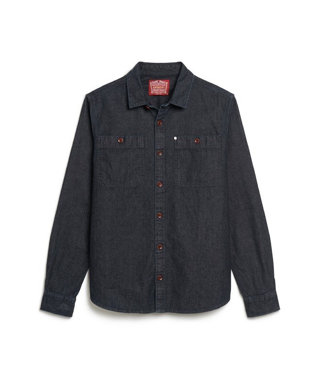 The Merchant Store – Denim Overshirt The Merchant Store – Denim Overshirt