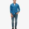 The Merchant Store – Henley Indigo Shirt