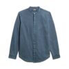 The Merchant Store – Indigo Henley Shirt