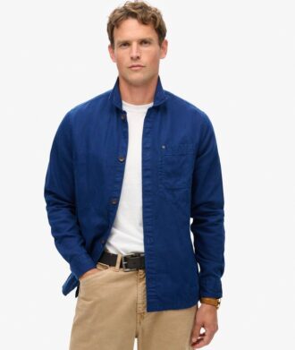 The Merchant Store – Linen Blend Overshirt