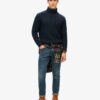 The Merchant Store – Textured Roll Neck Jumper