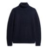 The Merchant Store – Textured Roll Neck Jumper