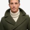 The Merchant Store – Wool Blend Pea Coat The Merchant Store – Wool Blend Pea Coat