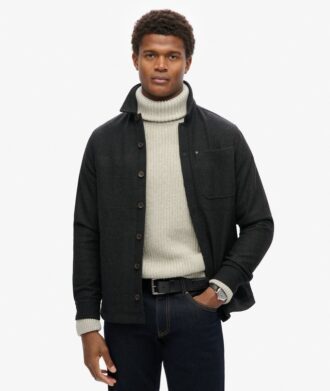 The Merchant Store – Wool Overshirt