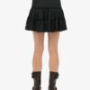 Tiered Jersey Mini Skirt