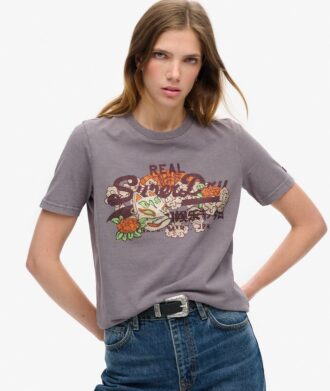 Tokyo Vintage Logo Graphic Relaxed T-Shirt