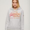 Tonal Vintage Logo Graphic Hoodie