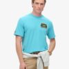 Travel Postcard Chest Print T-Shirt