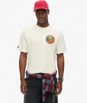 Travel Postcard Chest Print T-Shirt