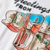 Travel Postcard Graphic T-Shirt
