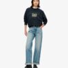 Travel Souvenir Loose Crew Sweatshirt