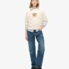 Travel Souvenir Loose Crew Sweatshirt