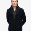 Two in One Wool Pea Coat