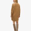 V Neck Knit Jumper Dress