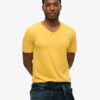 V-Neck Slub Short Sleeve T-Shirt
