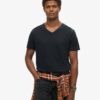 V-Neck Slub Short Sleeve T-Shirt