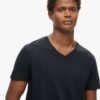 V-Neck Slub Short Sleeve T-Shirt