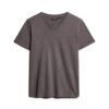 V-Neck Slub Short Sleeve T-Shirt