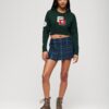 Varsity Cropped Crew Jumper Varsity Cropped Crew Jumper