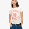 Varsity Flocked Fitted T-Shirt