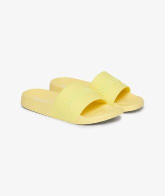Vegan Logo Pool Sliders
