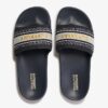 Vegan Webbing Pool Sliders
