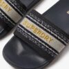 Vegan Webbing Pool Sliders