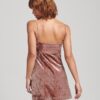 Velvet Cupped Mini Cami Dress