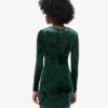 Velvet Long Sleeve Mini Dress