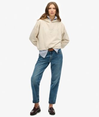 Venue Metallic Relaxed Hoodie