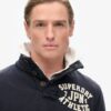 Vintage Athletic Half Button Sweatshirt